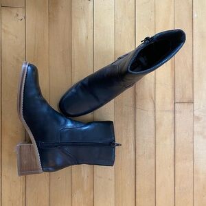 Candie's Black Heeled Boots